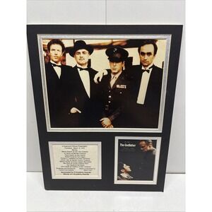 The Godfather Photo Collage Matted 11"x14" Marlon Brando Al Pacino Robert Duvall